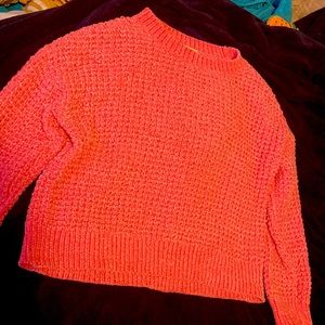 Pink sweater